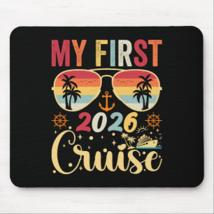 Meine erste Kreuzfahrt 2026 Urlaub passende Famile Mousepad