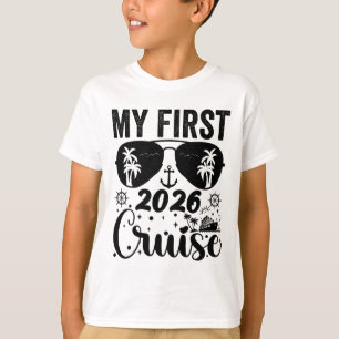 Meine erste Kreuzfahrt 2026 Urlaub passende Famile T-Shirt
