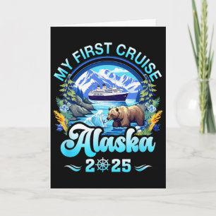 Meine erste Kreuzfahrt Alaska 2025 Familie Freund Karte