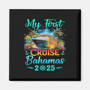 Meine erste Kreuzfahrt Bahamas 2025 Familienreise Magnet