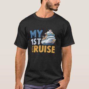 Meine erste Kreuzfahrt Familie Kreuzfahrt lange T-Shirt