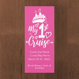 Meine erste Kreuzfahrtmarkierung Magnetkarte