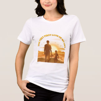 Meine erste Liebe meines Lebens Tri-Blend Shirt