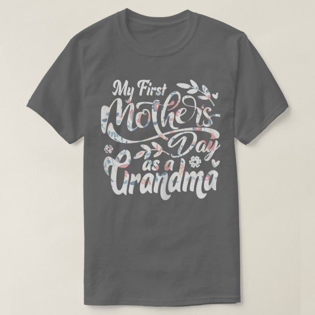 Meine erste Mutter als Oma als erste Ti T-Shirt (Design vorne)