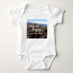 Meine erste Reise zum Joshua-Baum-Nationalpark Baby Strampler