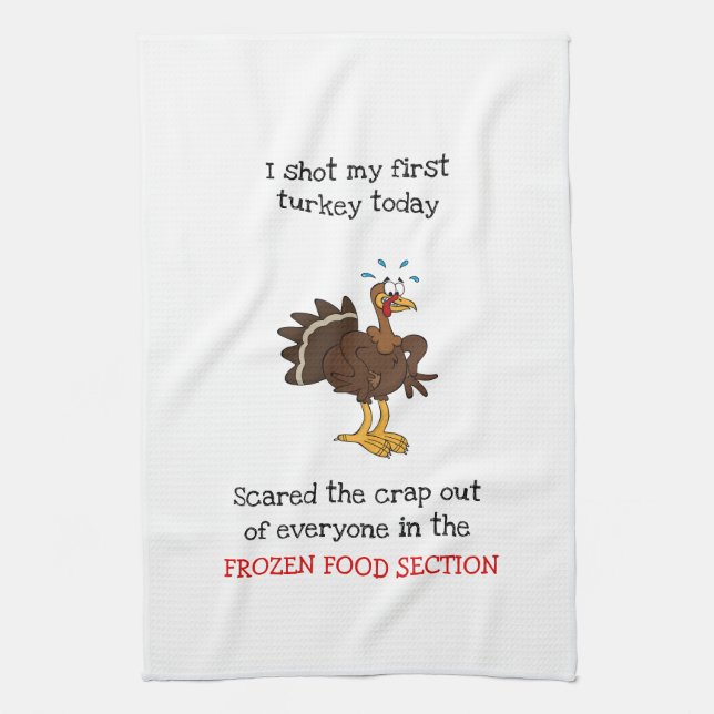 Meine erste Türkei heute Geschirrtuch (Vertikal)