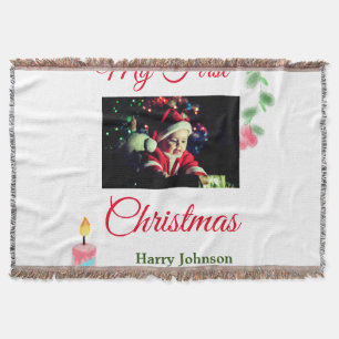 Meine erste Weihnachtskerze gibt dem Foto den Name Decke