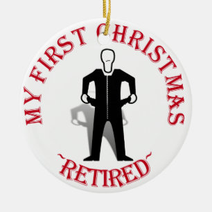 Meine erste Weihnachtsmüde Keramik Ornament