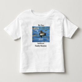 Meine erste Wiedersehen-Familie hat eine humorvoll Kleinkind T-shirt