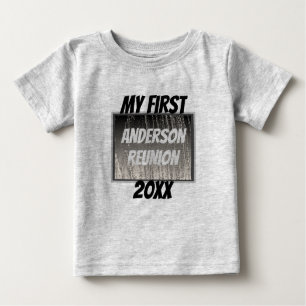 Meine erste Wiedersehen-Silberstreifen-Gruppe Baby T-shirt
