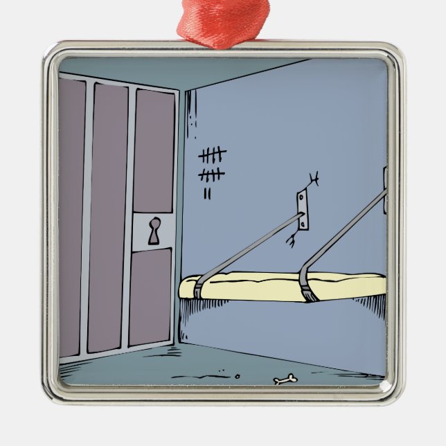 Meine erste Wohnung Silbernes Ornament (Vorne)