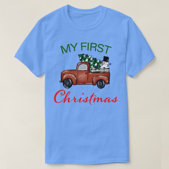 meine ersten Weihnachten 6 T-Shirt (Design vorne)