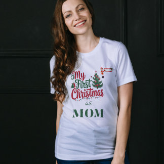 Meine ersten Weihnachten als Mama Weihnachten T-Shirt