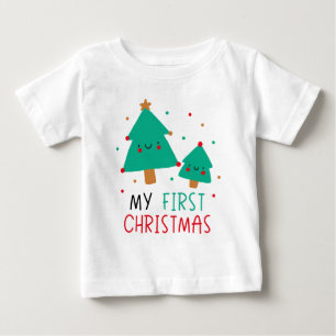 Meine ersten Weihnachten - Niedliche Weihnachtsbä Baby T-shirt