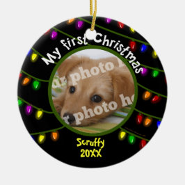 Meine erstes Weihnachtskundenspezifischen Keramik Ornament