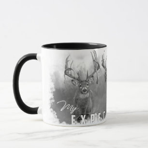 Meine Erwartungen Whitetail Deer Tasse