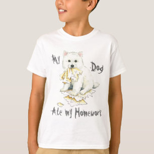 Meine Eskie Ate Meine Hausaufgaben T-Shirt