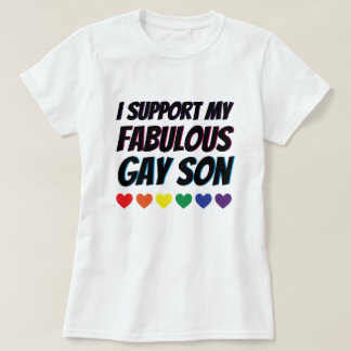Meine fabelhafte homosexuelle Sohn-Unterstützung T-Shirt
