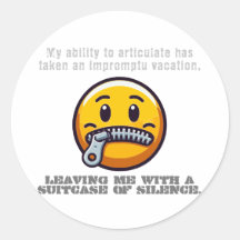 Meine Fähigkeit zu artikulieren hat eine Unannehml