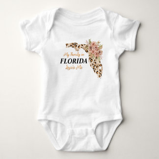 Meine Familie in Florida Liebe mir Baby Strampler