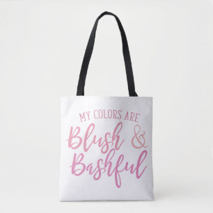 Meine Farben sind: Blush und Bashash, Blush, Basha