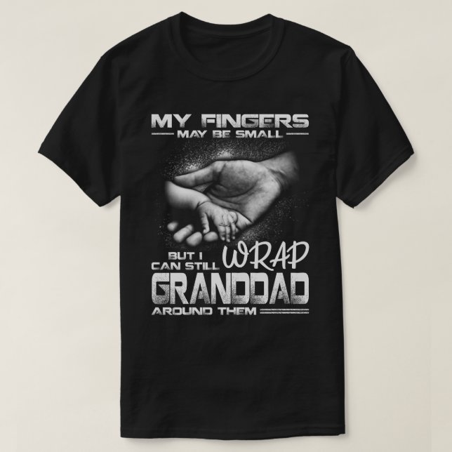 Meine Finger mögen klein sein, aber ich kann noch  T-Shirt (Design vorne)