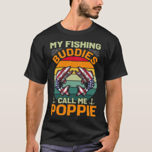 Meine Fischbuddies nennen mich POPPIE Vintag T-Shirt