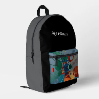 Meine Fitness Bedruckter Rucksack
