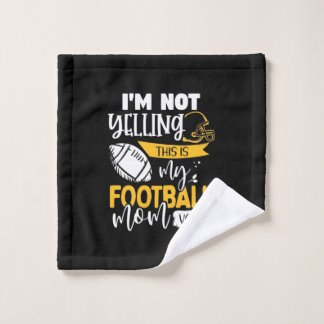 Meine Football-Mama Waschlappen