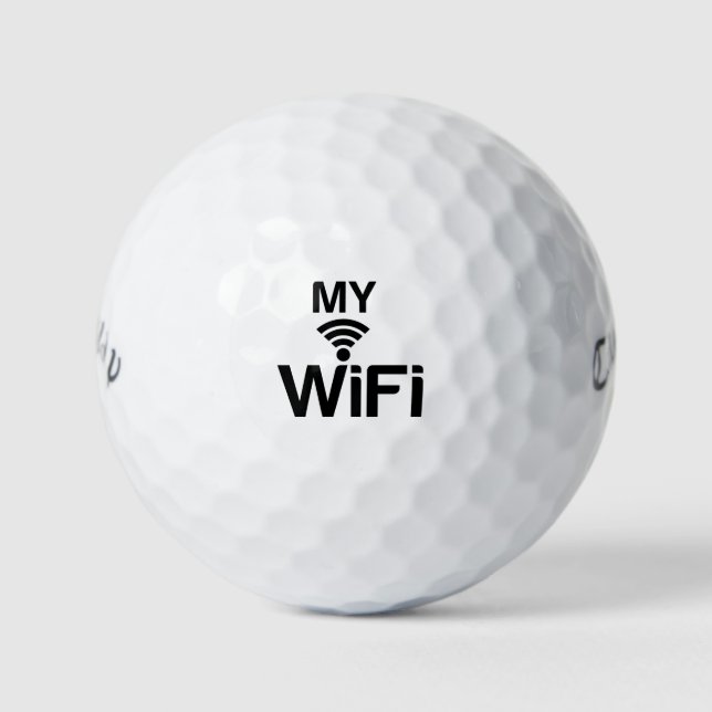 MEINE FRAU COUPLE GOLFBALL (Vorderseite)