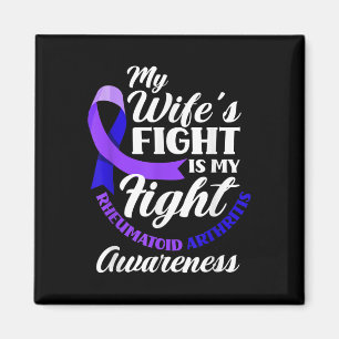 Meine Frau kämpft gegen meine rheumatoide Arthriti Magnet