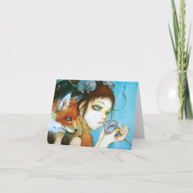 Meine Frenemies Anmerkungs-Karte Karte (Vorderseite)