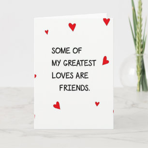 Meine Freunde, meine größte Liebe Karte