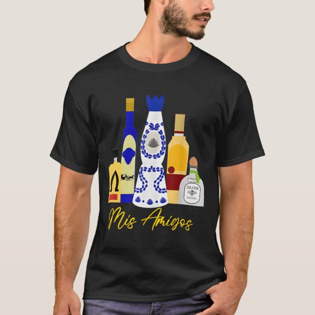 Meine Freunde Tequila T-Shirt (Vorderseite)
