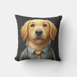 Meine Freundin des Golden Retriever Kissen