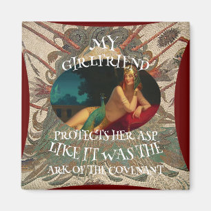 MEINE FREUNDIN SCHÜTZT IHRE ASP SO ALS OB ES DAS MAGNET