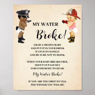 Meine Fruchtblase ist geplatzt Kleine Rekrutin Bab Poster