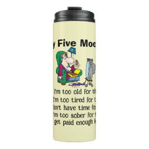 Meine fünf Stimmungsschwankung Thermosbecher