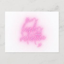 Meine Funny Valentine Postcard Postkarte