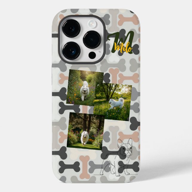 Meine Furry-Crew: Personalisiertes Dog iPhone / iP Case-Mate iPhone Hülle (Rückseite)