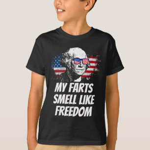 Meine Fürze riechen wie Freiheit Lustiger 4. Juli T-Shirt