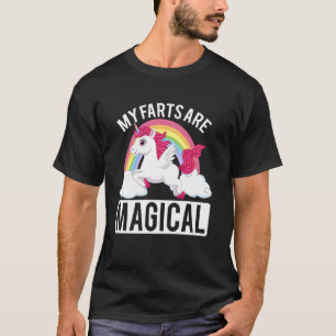 Meine Fürze sind magische Einhorn-Gag-Furz-Witz Hu T-Shirt