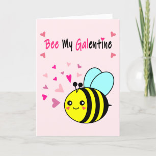 Meine Galentine sei mein süßer Valentinstag Feiertagskarte