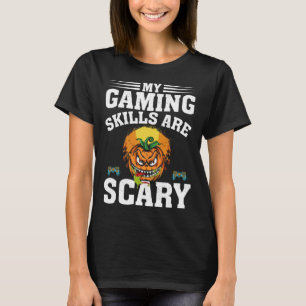 Meine Gaming-Fähigkeiten sind Beängstigendes Video T-Shirt