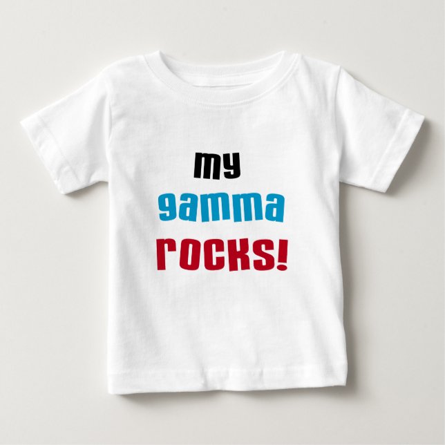 Meine Gamma Rocks T - Shirt und Geschenke (Vorderseite)