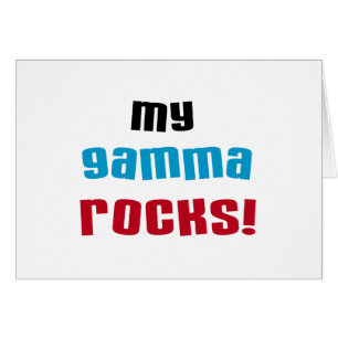 Meine Gamma Rocks T - Shirt und Geschenke