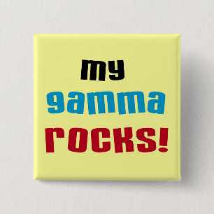 Meine Gamma Rocks T - Shirt und Geschenke Button