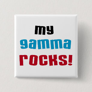 Meine Gamma Rocks T - Shirt und Geschenke Button