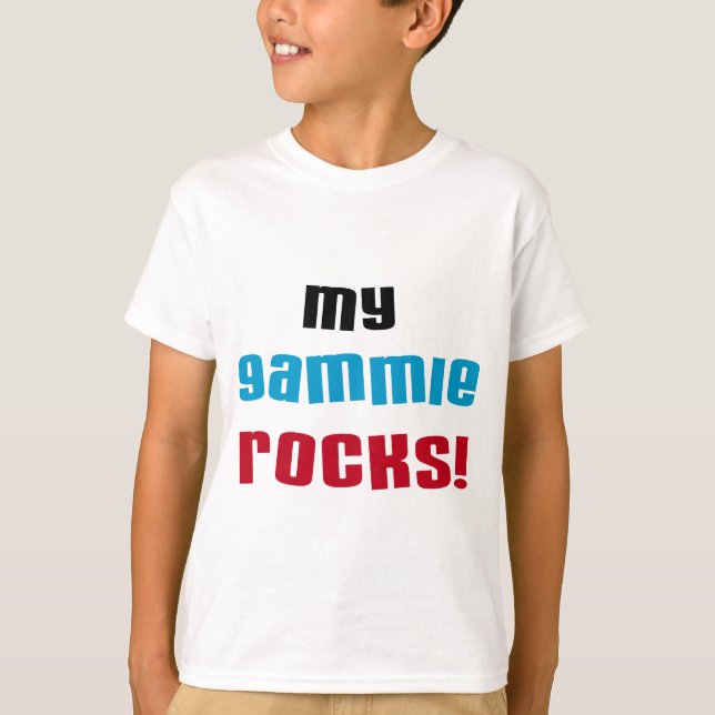 Meine Gammie Rocks T-Shirts und Geschenke (Vorderseite)