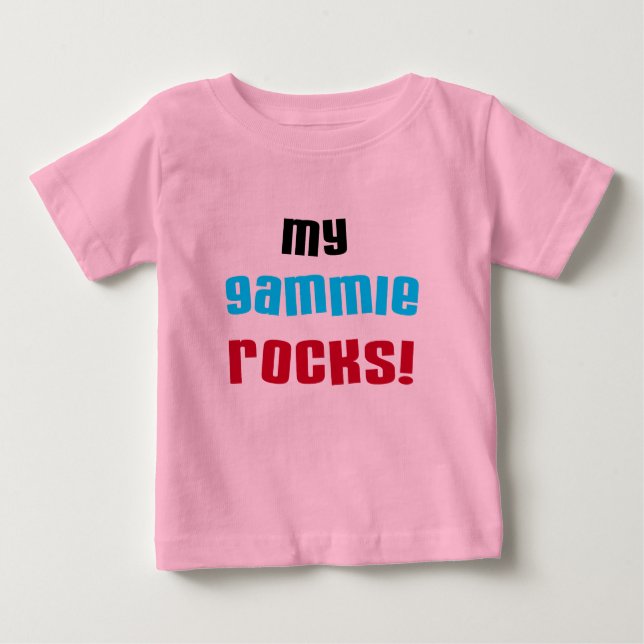 Meine Gammie Rocks T-Shirts und Geschenke (Vorderseite)